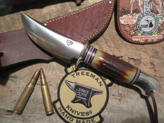             J. Behring Iron Mountian Hunter Red Stag Aluminum Butt