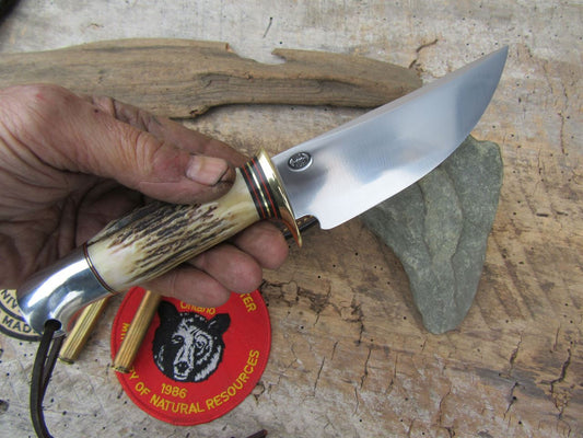             J. Behring Fox River hunter Stag Aluminum 