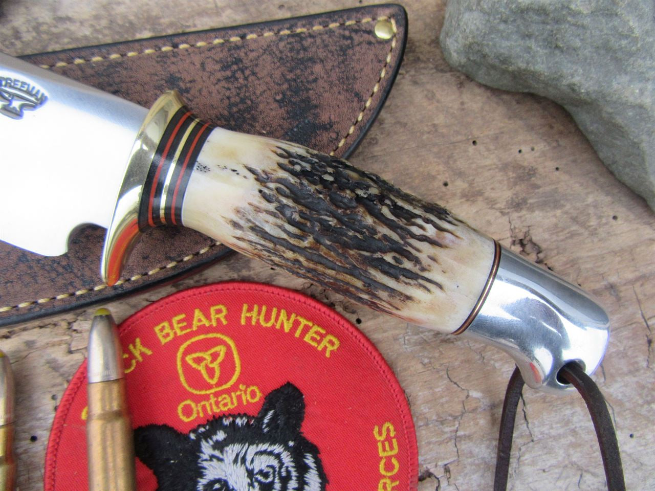             J. Behring Fox River hunter Stag Aluminum 