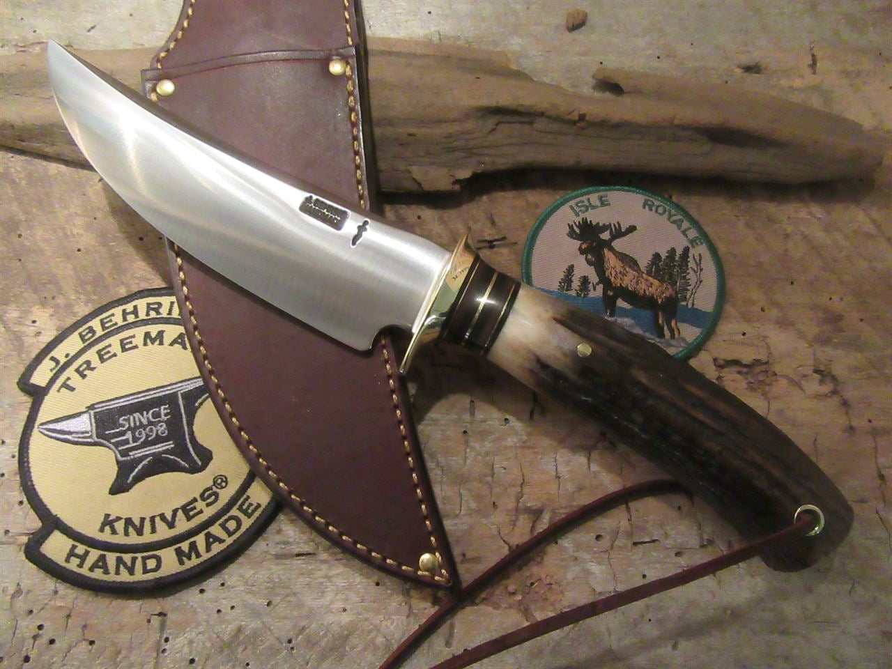      J.Behring Handmade Big Bay Hunter brass  Guard 