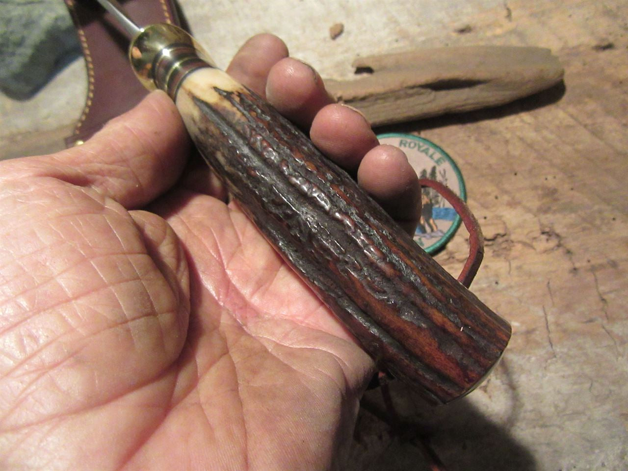      J.Behring Handmade Big Bay Hunter brass  Guard 