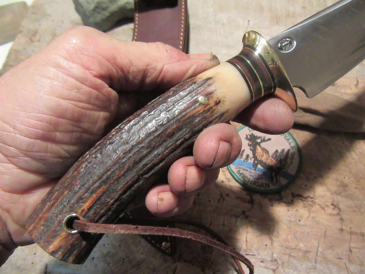      J.Behring Handmade Big Bay Hunter brass  Guard 