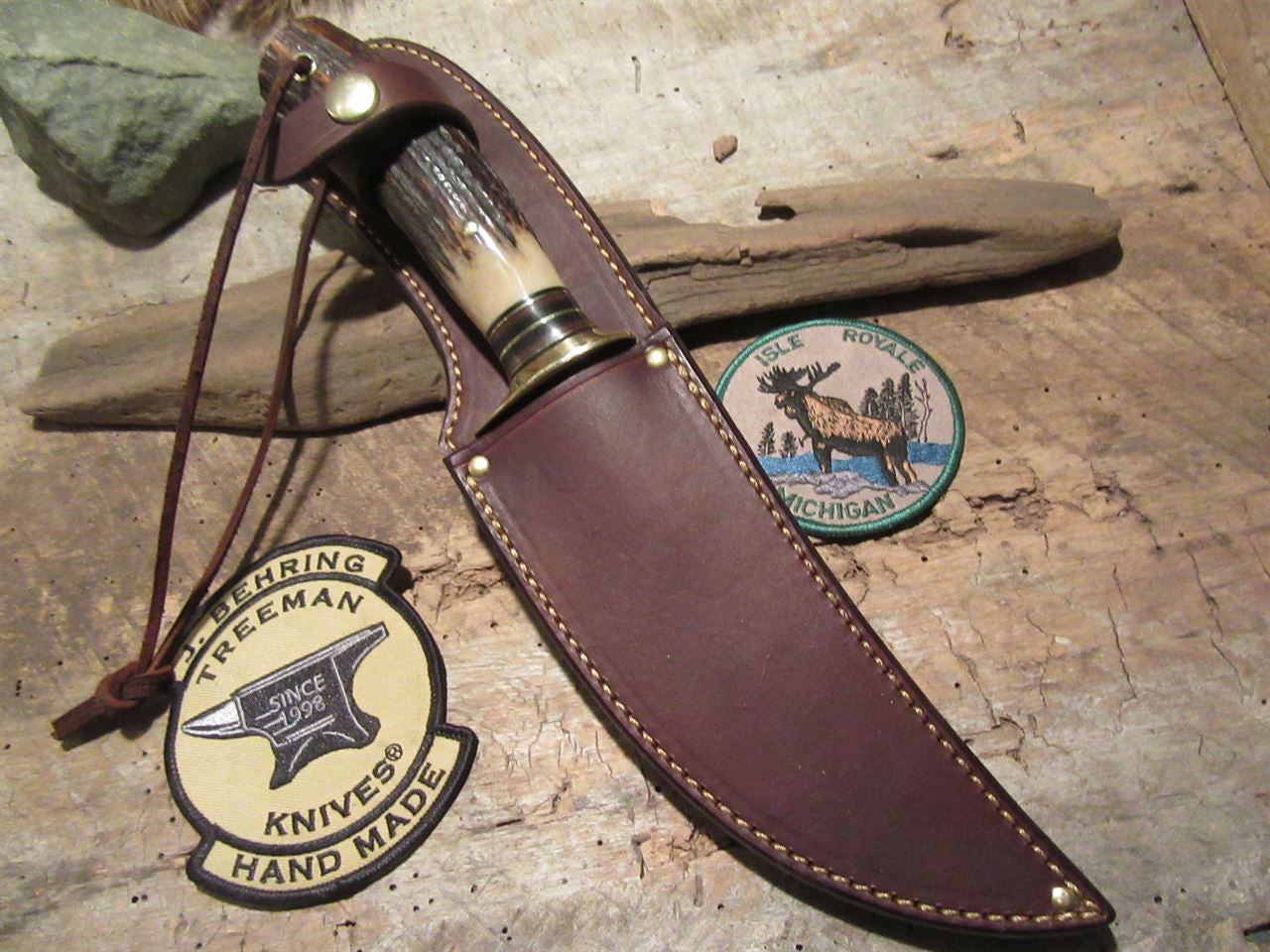      J.Behring Handmade Big Bay Hunter brass  Guard 