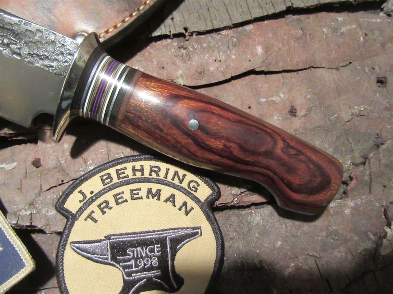 Treeman Hammer Mark Woodcraft Desert Iron Wood Border Patrol style 
