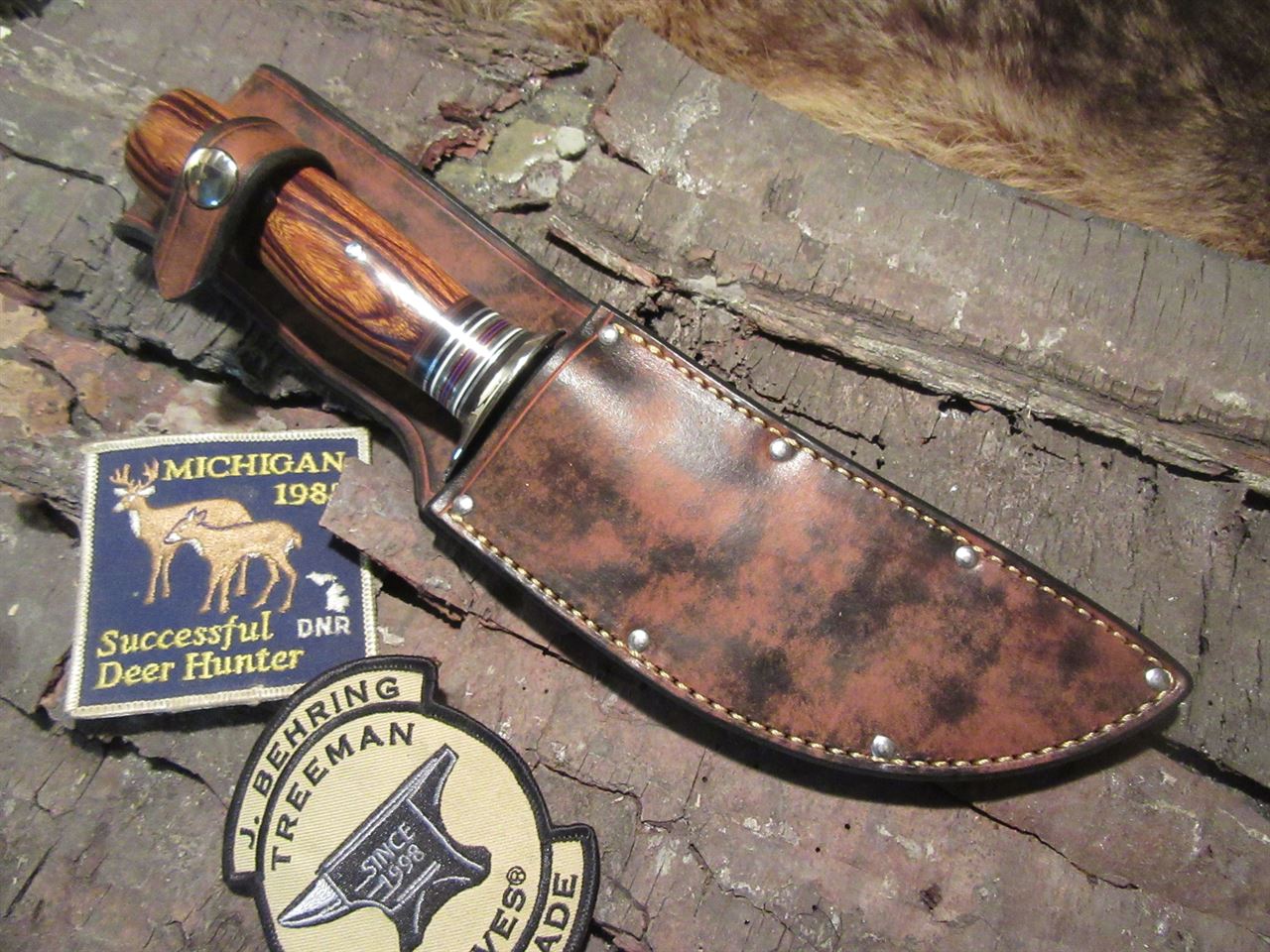 Treeman Hammer Mark Woodcraft Desert Iron Wood Border Patrol style 