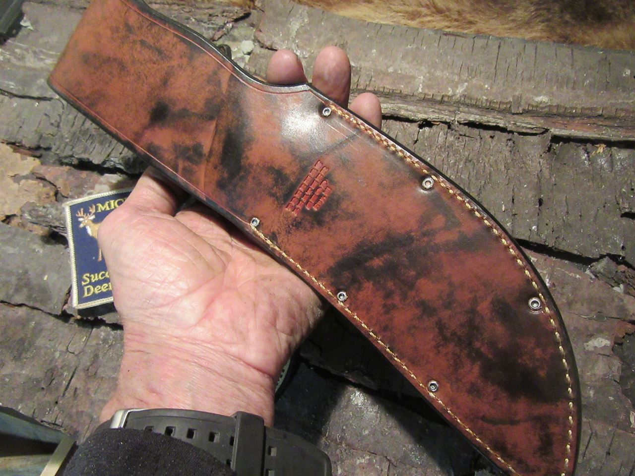Treeman Hammer Mark Woodcraft Desert Iron Wood Border Patrol style 