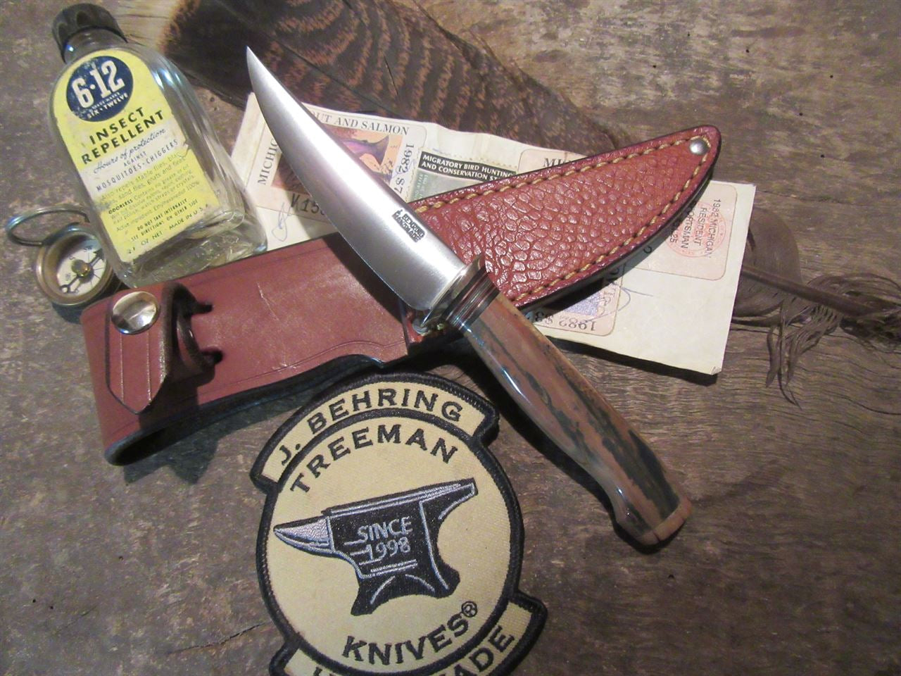 J.Behring Handmade Trout Knife 
