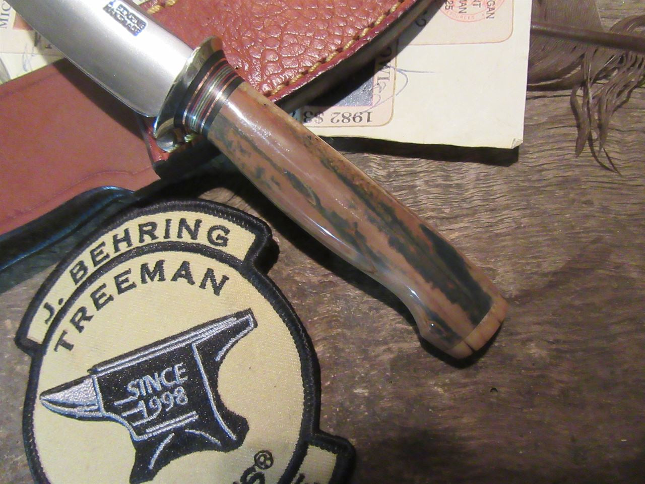 J.Behring Handmade Trout Knife 