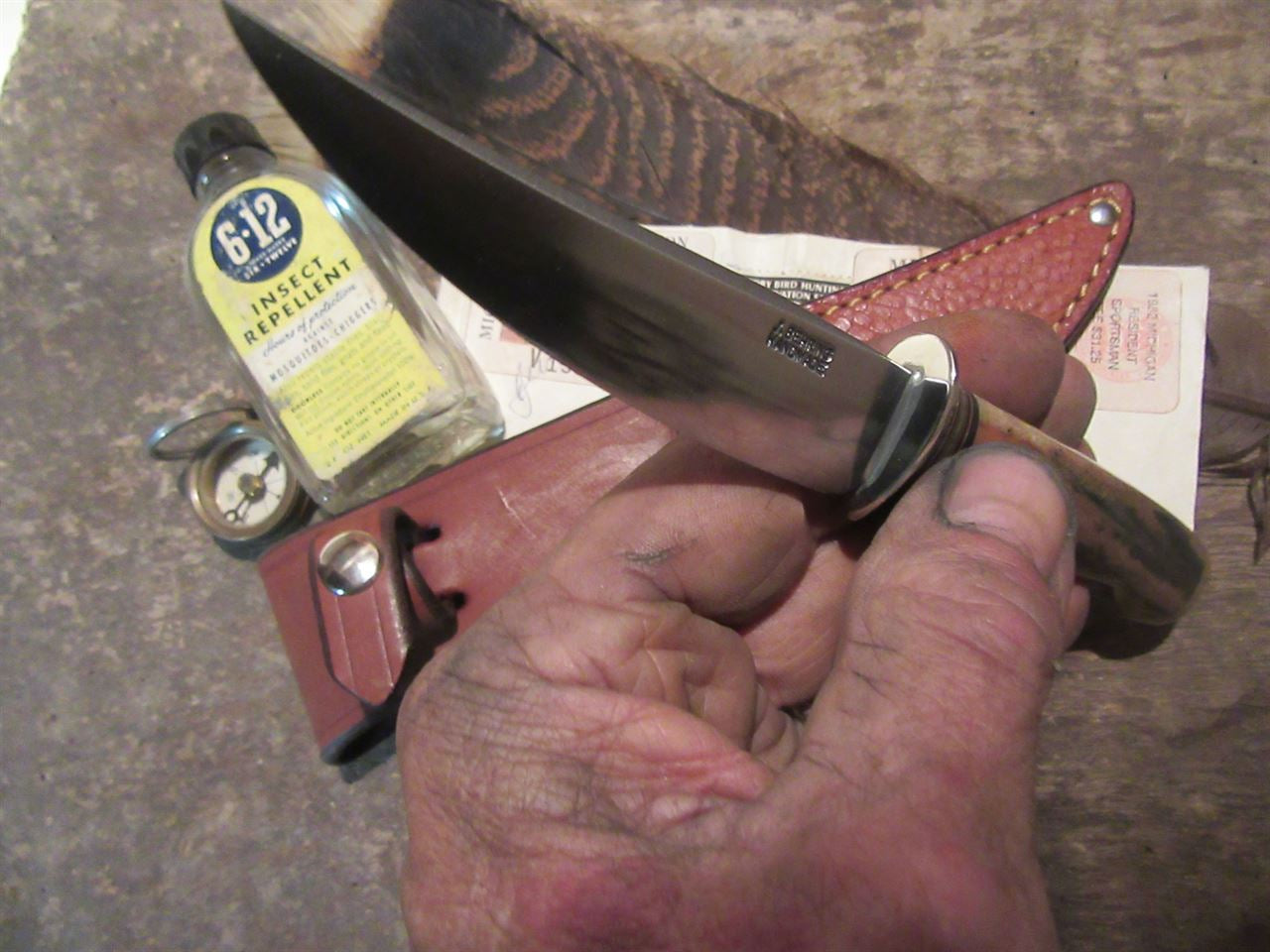 J.Behring Handmade Trout Knife 