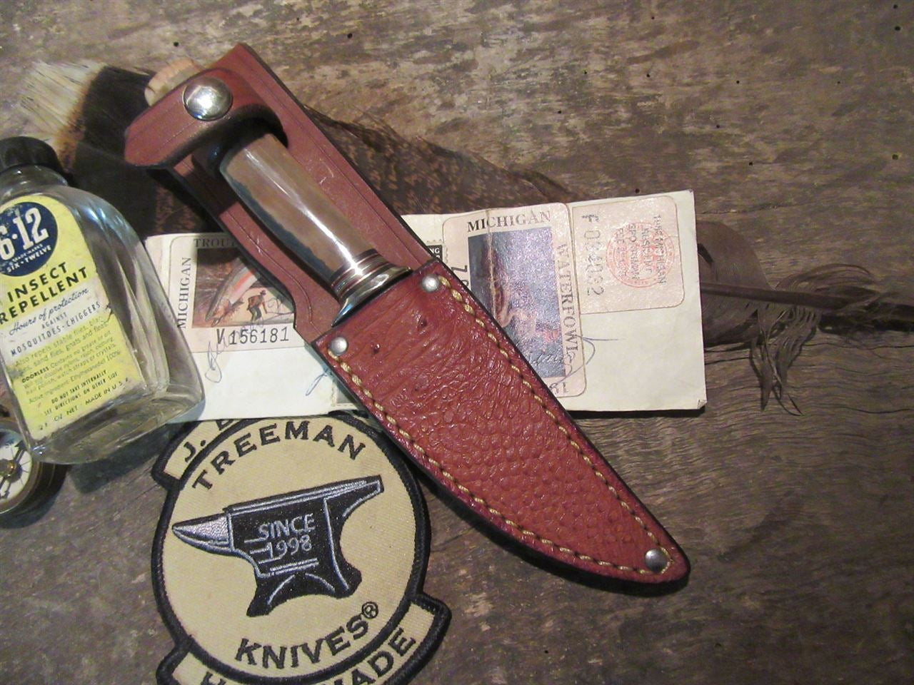 J.Behring Handmade Trout Knife 