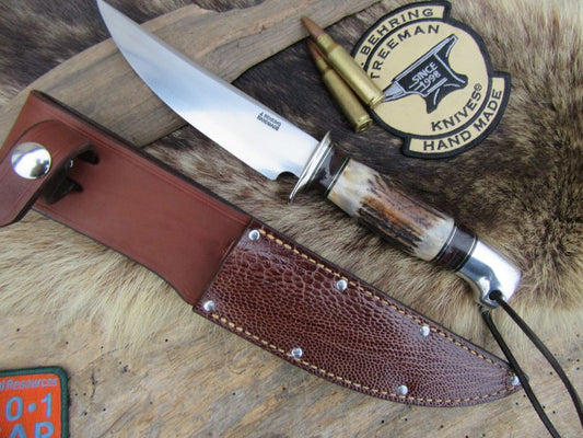 J.Behring Handmade Huron Hunter Model 25 Handle 