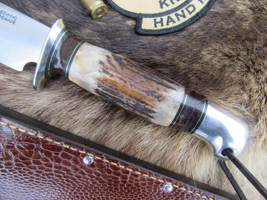 J.Behring Handmade Huron Hunter Model 25 Handle 