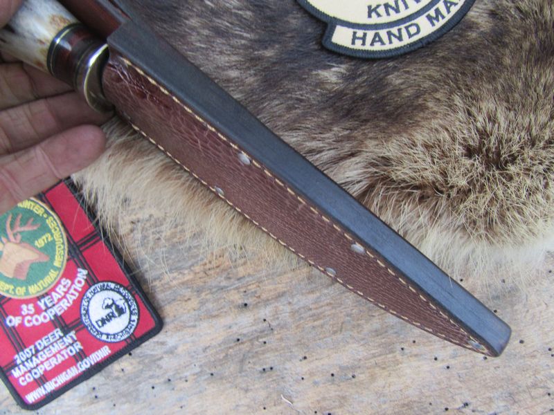 J.Behring Handmade Huron Hunter Model 25 Handle 