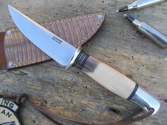 J.Behring Handmade Ivory Trout n Deer