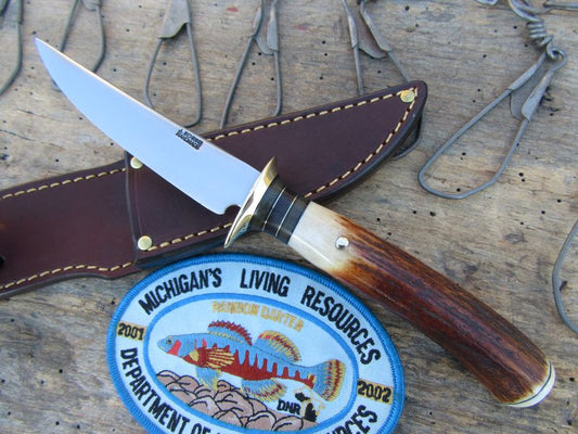 J.Behring Handmade XL trout knife