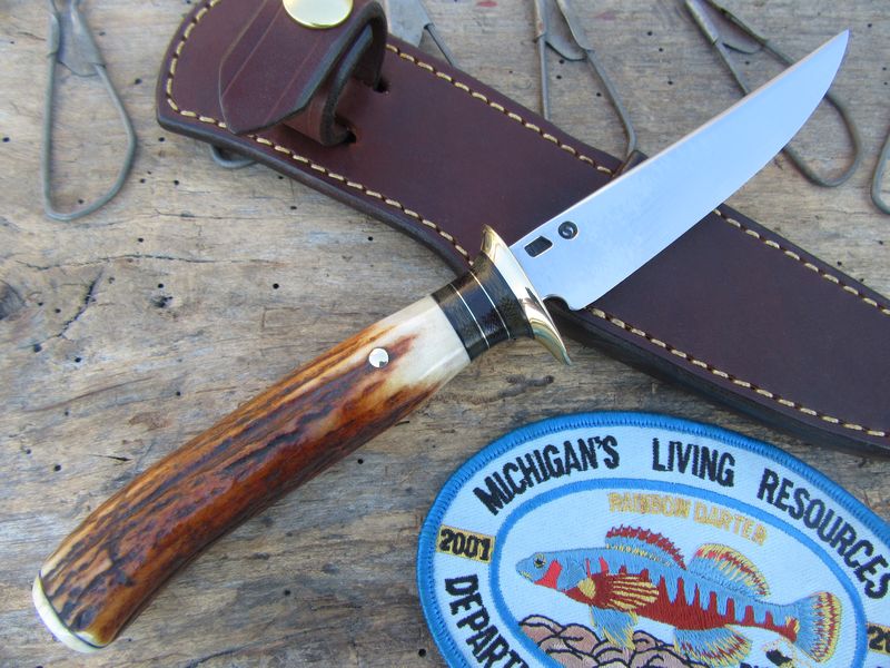 J.Behring Handmade XL trout knife