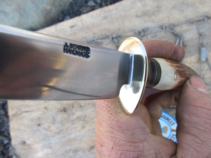 J.Behring Handmade XL trout knife