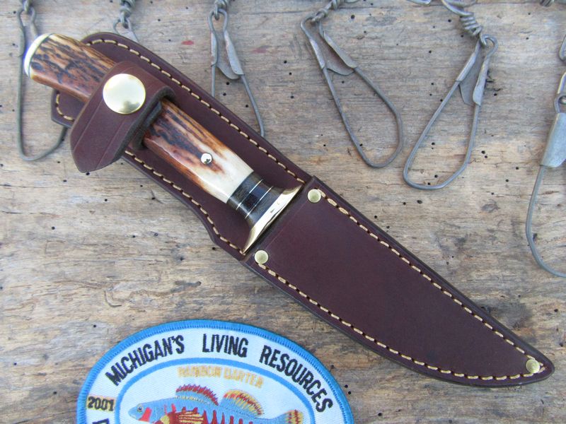 J.Behring Handmade XL trout knife