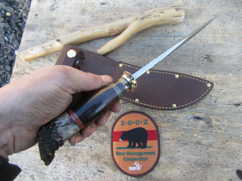 Treeman Knives Hammer Mark Scagel Style Woodmonk