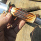 J. Behring Handmade  Stag Aluminum Huron Hunter 7" Blade 
