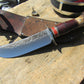                  J. Behring Handmade Big Fat  Hammer Mark Camp Knife