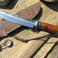 J. Behring Handmade DBL Skull Fighter Hammermark Ironwood with aluminum crows beak butt. 