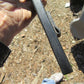 J. Behring Handmade DBL Skull Fighter Hammermark Ironwood with aluminum crows beak butt. 