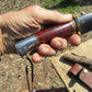             J. Behring Handmade Huron Hunter Horsehide Aluminum   