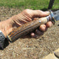                 J. Behring Handmade Double Skull Fighter 9" Hammermark Blade