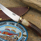                    J. Behring Handmade 3.5" Michigan Trout Knife