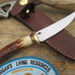                    J. Behring Handmade 3.5" Michigan Trout Knife