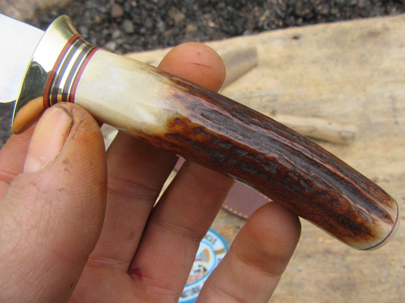                    J. Behring Handmade 3.5" Michigan Trout Knife