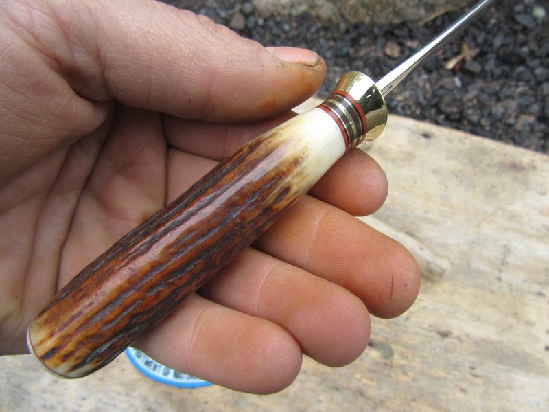                    J. Behring Handmade 3.5" Michigan Trout Knife