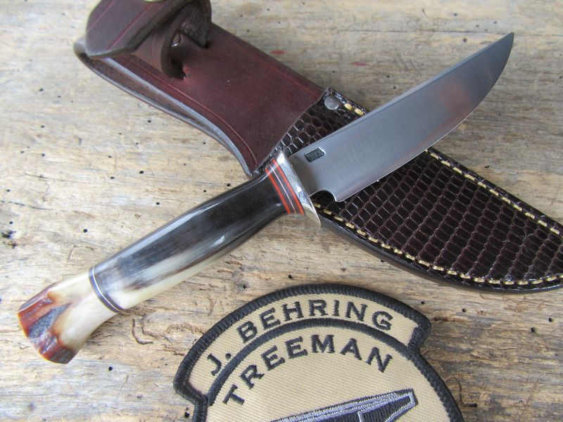      J.Behring Handmade Michigan Trout Knife