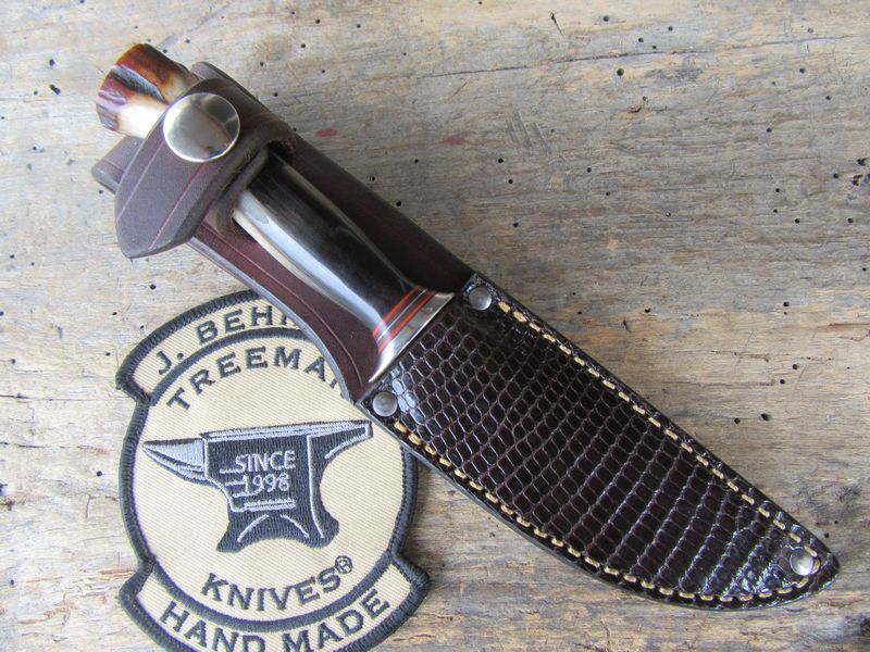      J.Behring Handmade Michigan Trout Knife