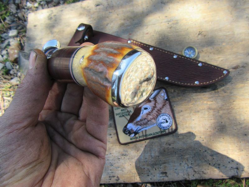                                       J.Behring Handmade Hammer mark camp fighter