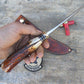             Treeman Hammer Mark Woodmonk Hunter extra long red stag handle