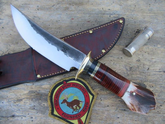 J. Behring Handmade 7 " Heavy Duty Camp Fighter. 12 1/2" OAL 