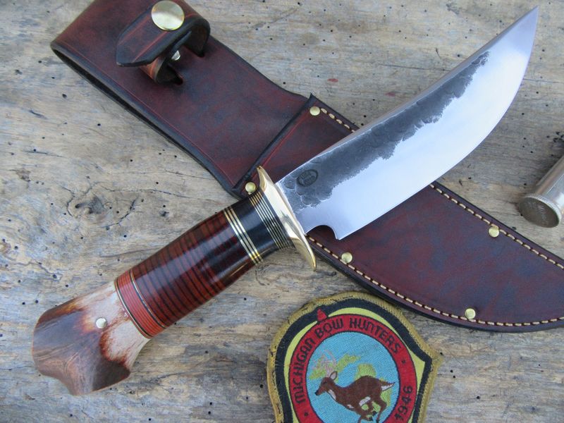 J. Behring Handmade 7 " Heavy Duty Camp Fighter. 12 1/2" OAL 