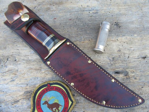 J. Behring Handmade 7 " Heavy Duty Camp Fighter. 12 1/2" OAL 