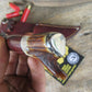 J.Behring Handmade Trout & Deer Nickel But Cap 