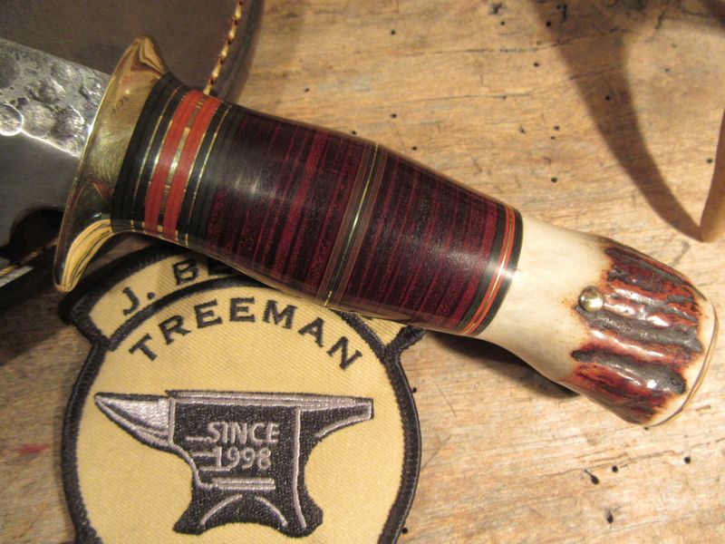 Treeman Knives Hammer Mark Woodmonk Superskinner