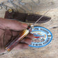 J.Behring Handmade Stainless MI trout knife 