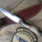 J.Behring Handmade Stainless MI trout knife 