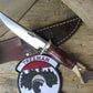 J.Behring Handmade Stainless MI trout knife 