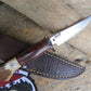 J.Behring Handmade Stainless MI trout knife 