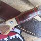 J.Behring Handmade Stainless MI trout knife 