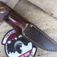 J.Behring Handmade Stainless MI trout knife 