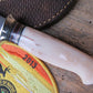 Treeman Fossilzed Walrus Ivory Stainless Trout & Deer 