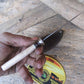 Treeman Fossilzed Walrus Ivory Stainless Trout & Deer 